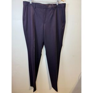 Hugo Boss Modern Fit Suit Pants Men's Size 38R Purple Formal Tailored Classic